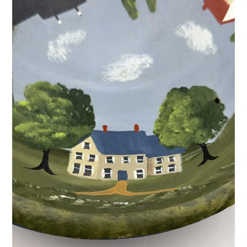Weston Bowl‎ Mill Handpainted 8